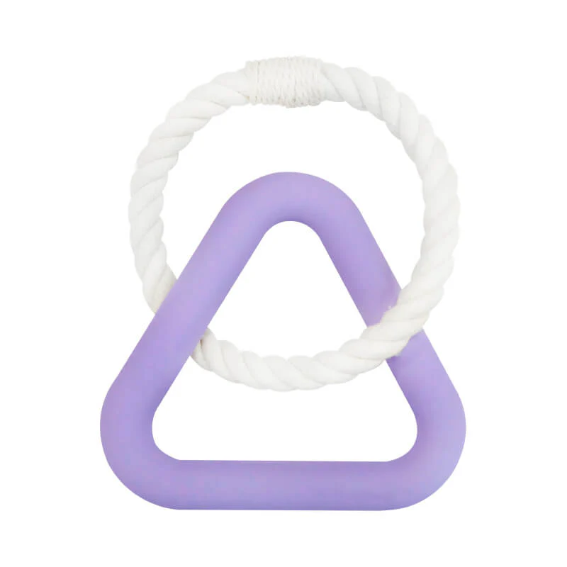 Jouet Interactif à Tirer pour Chien Nettoyage des Dents en Caoutchouc - Image 12