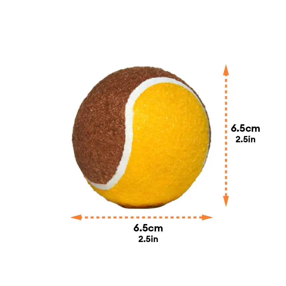 Jouet interactif en forme de balle de tennis pour chien - Image 8