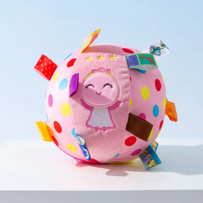 Jouet interactif pour chien mignonne boule brodée et grinçante - Image 11