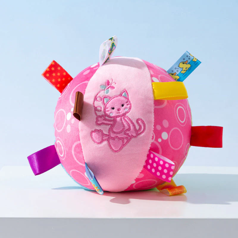 Jouet interactif pour chien mignonne boule brodée et grinçante - Image 12