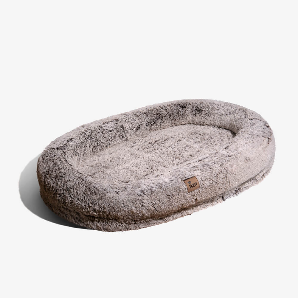 Lit de luxe super large pour humain et chien - Image 21