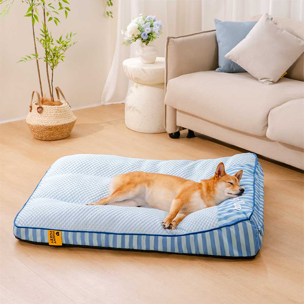Lit orthopédique pour chien rectangulaire extra large lavable - Sieste rafraîchissante - Image 10
