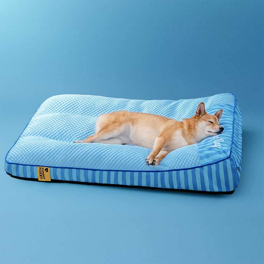 Lit orthopédique pour chien rectangulaire extra large lavable - Sieste rafraîchissante - Image 9