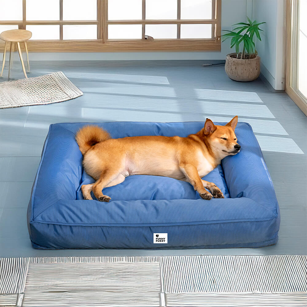 Lit orthopédique pour grand chien imperméable et soutien - Image 12
