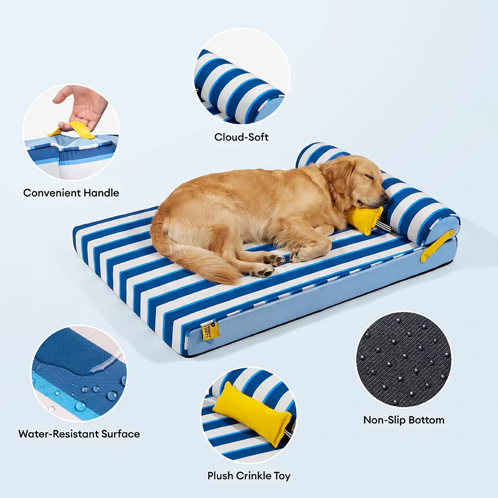 Lit orthopédique tapis rafraichissant grands chien - Chill Nest - Image 7