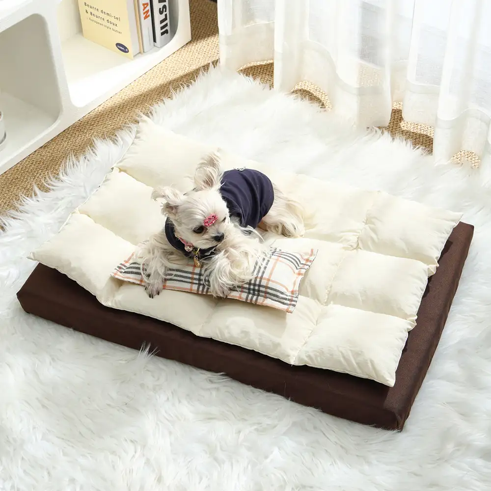Lits pour chien confortable imperméable multifonction tout-en-un avec coussin - Image 10