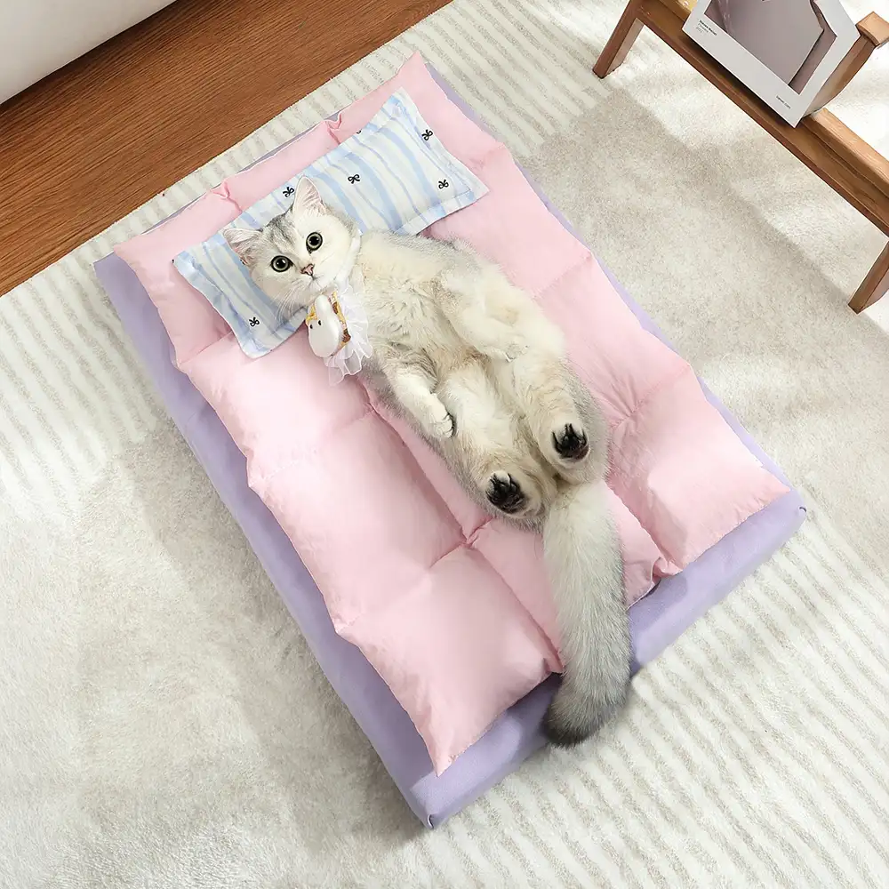 Lits pour chien confortable imperméable multifonction tout-en-un avec coussin - Image 11
