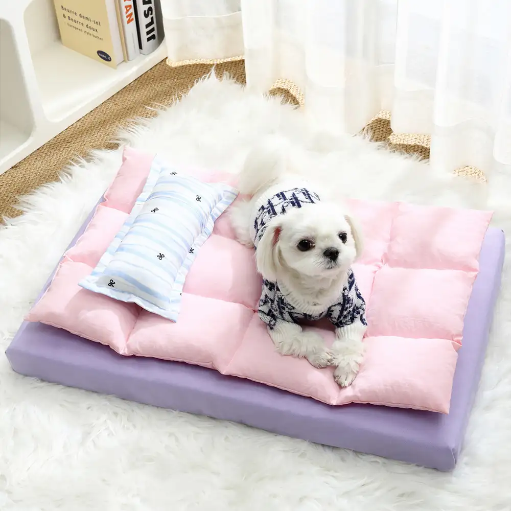 Lits pour chien confortable imperméable multifonction tout-en-un avec coussin - Image 12