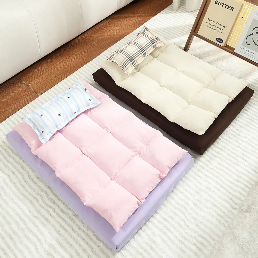 Lits pour chien confortable imperméable multifonction tout-en-un avec coussin - Image 3