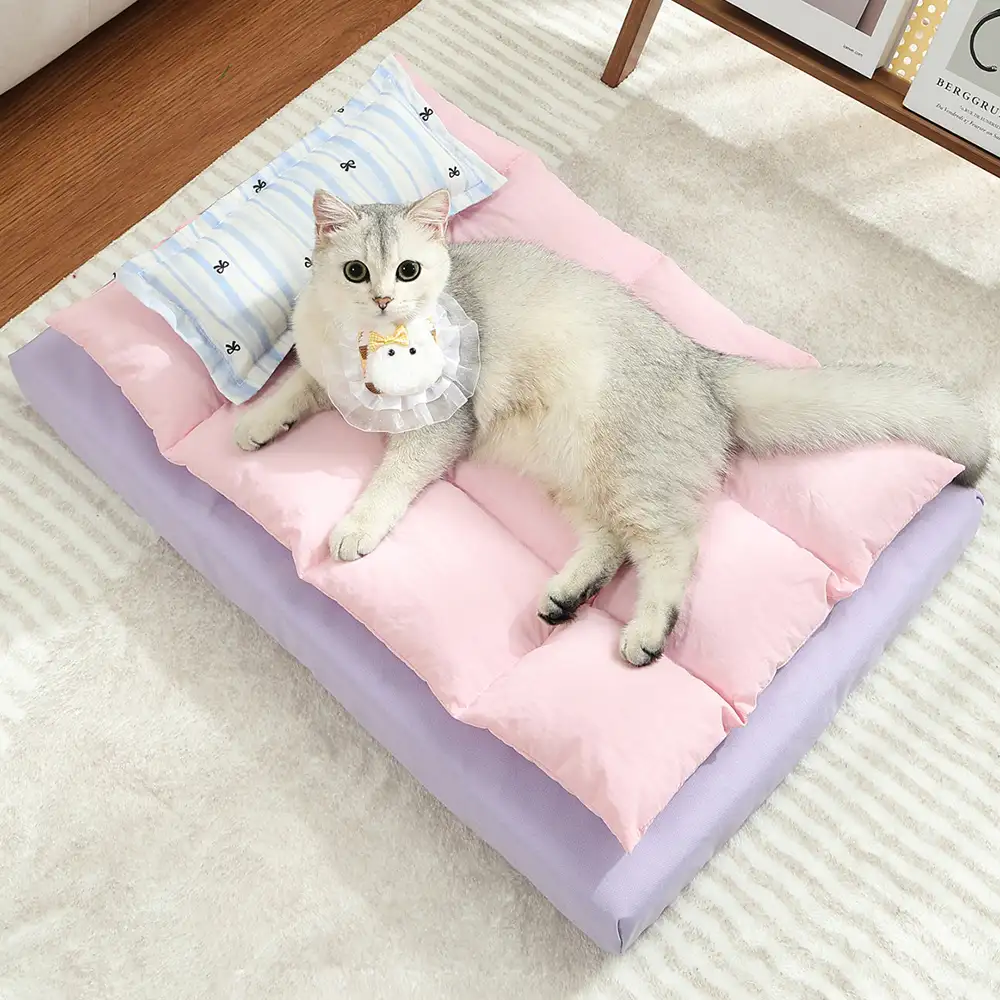 Lits pour chien confortable imperméable multifonction tout-en-un avec coussin - Image 8