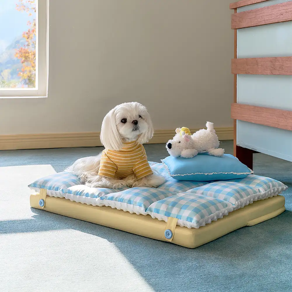 Tapis pour chien confortable, lavable, double couche, tout-en-un - Exclusivité pour animaux de compagnie. - Image 10
