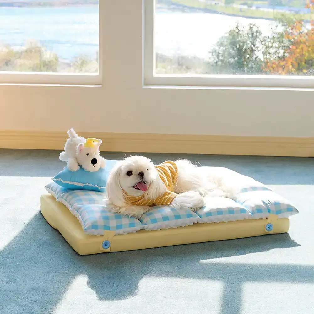 Tapis pour chien confortable, lavable, double couche, tout-en-un - Exclusivité pour animaux de compagnie. - Image 11