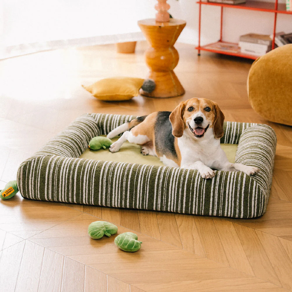 Panier pour chien en mousse à mémoire orthopédique toutes saisons - Funnyfuzzy SnugNest - Image 13