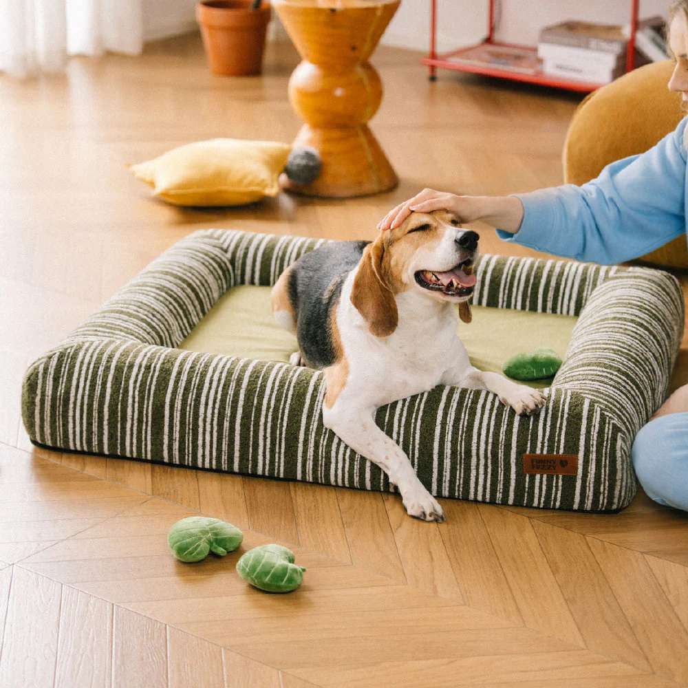 Panier pour chien en mousse à mémoire orthopédique toutes saisons - Funnyfuzzy SnugNest - Image 15