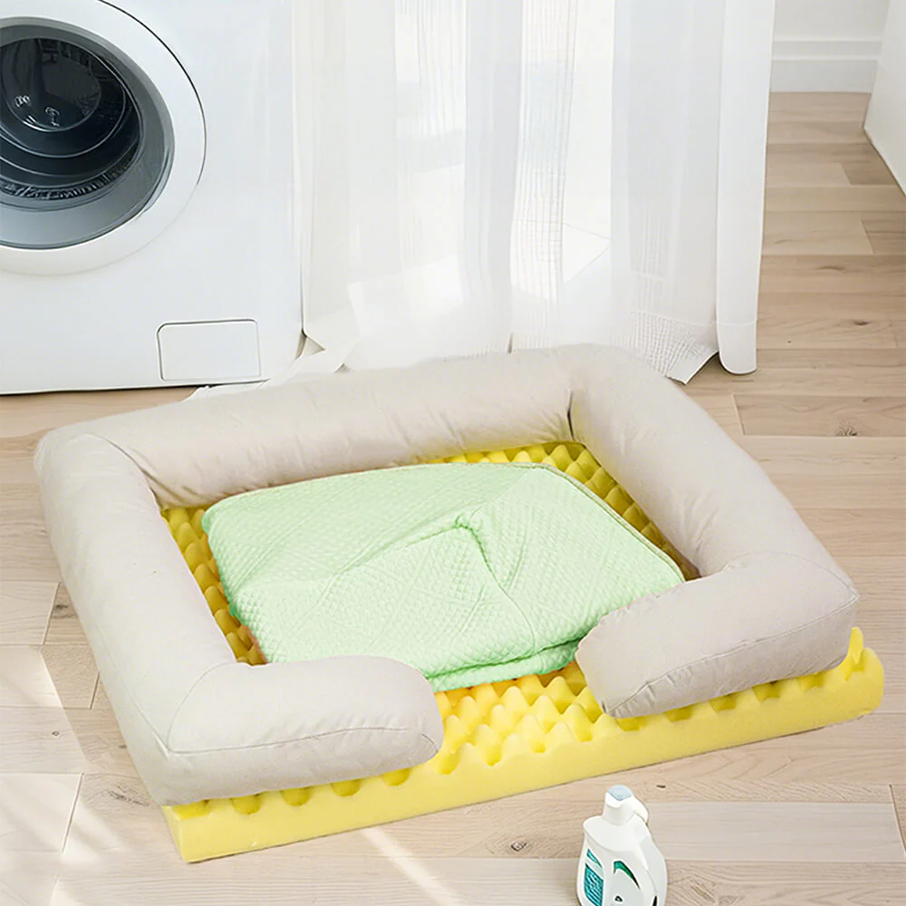 Lit Sofa pour Chien Grand et Lavable Orthopédique Tapis Rafraichissant Chien - Extérieur - Image 8