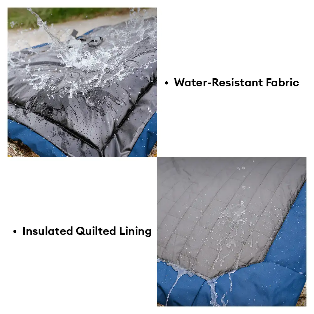 Litière portable pour chien imperméable et résistante à l'humidité pour camping en plein air. - Image 8