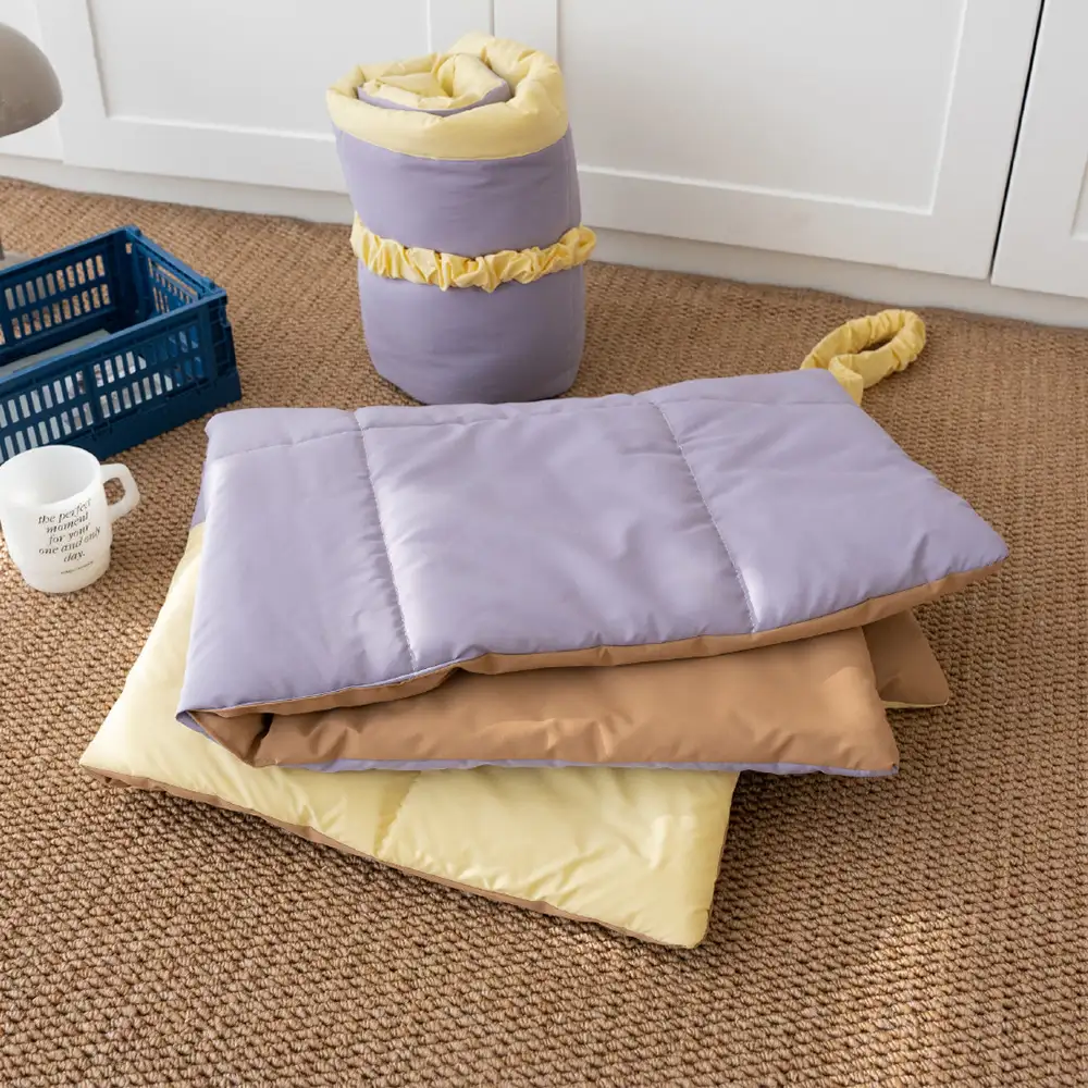Matelas pour chien pliable, portable et réversible, résistant à l'eau, pour les voyages et le camping en extérieur. - Image 13