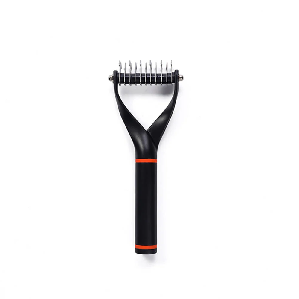 Peigne démêlant sécuritaire pour animaux - Lames double face - Image 13
