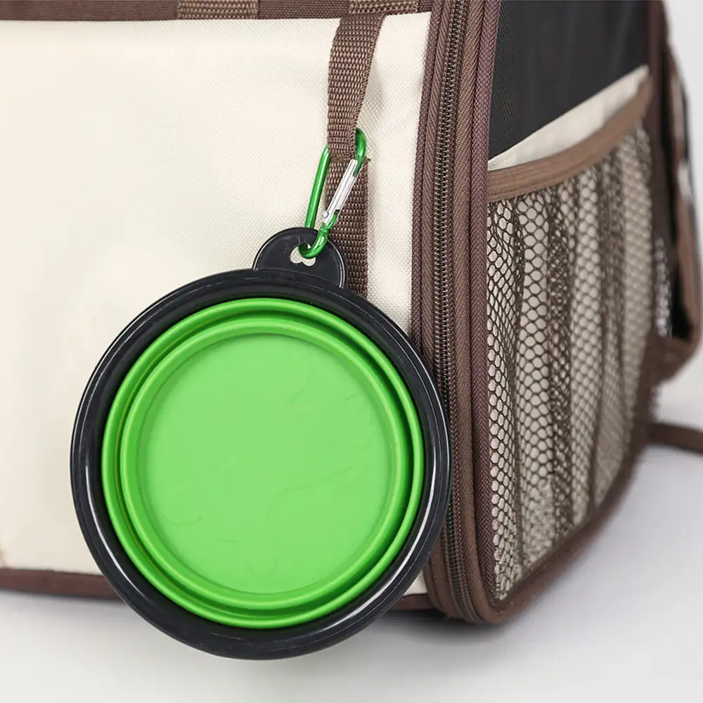 Sac à dos pour animaux de compagnie pliable, respirant et de grande capacité pour le voyage, la sécurité et le vétérinaire. - Image 5