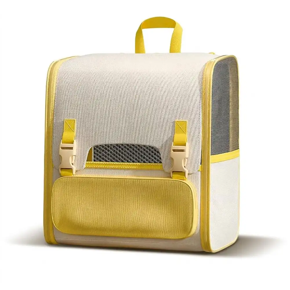 Sac à dos transporteur pour chat spacieux et léger avec fenêtre transparente - Image 21