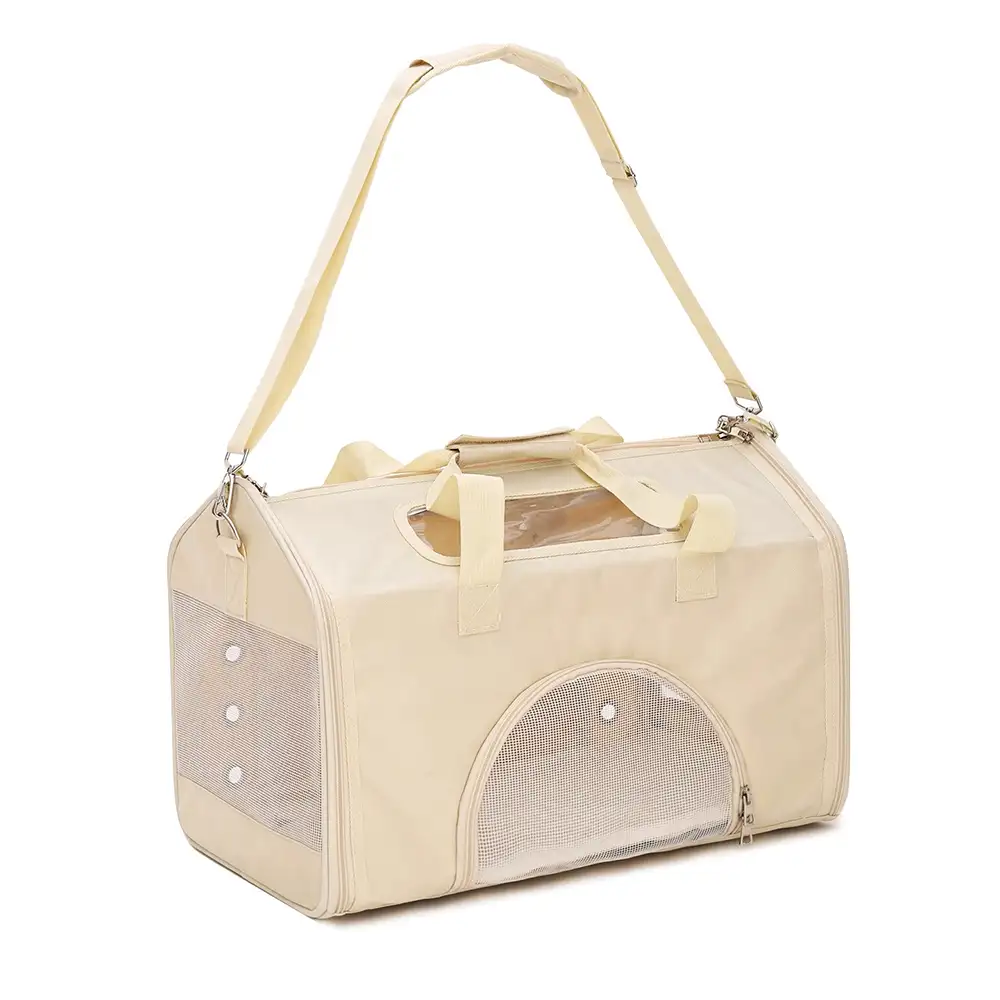 Sac de transport pour animaux en forme de maison, respirant, pliable, grande capacité et multifonctionnel. - Image 10