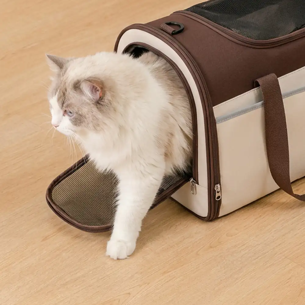 Sac de transport pour animaux, multifonction, à bandoulière, respirant, pour le voyage et le vétérinaire. - Image 8
