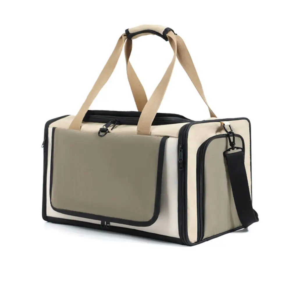 Sac de transport pour chat portable, respirant, de grande capacité et extensible Approuvé par les compagnies aériennes - Image 12