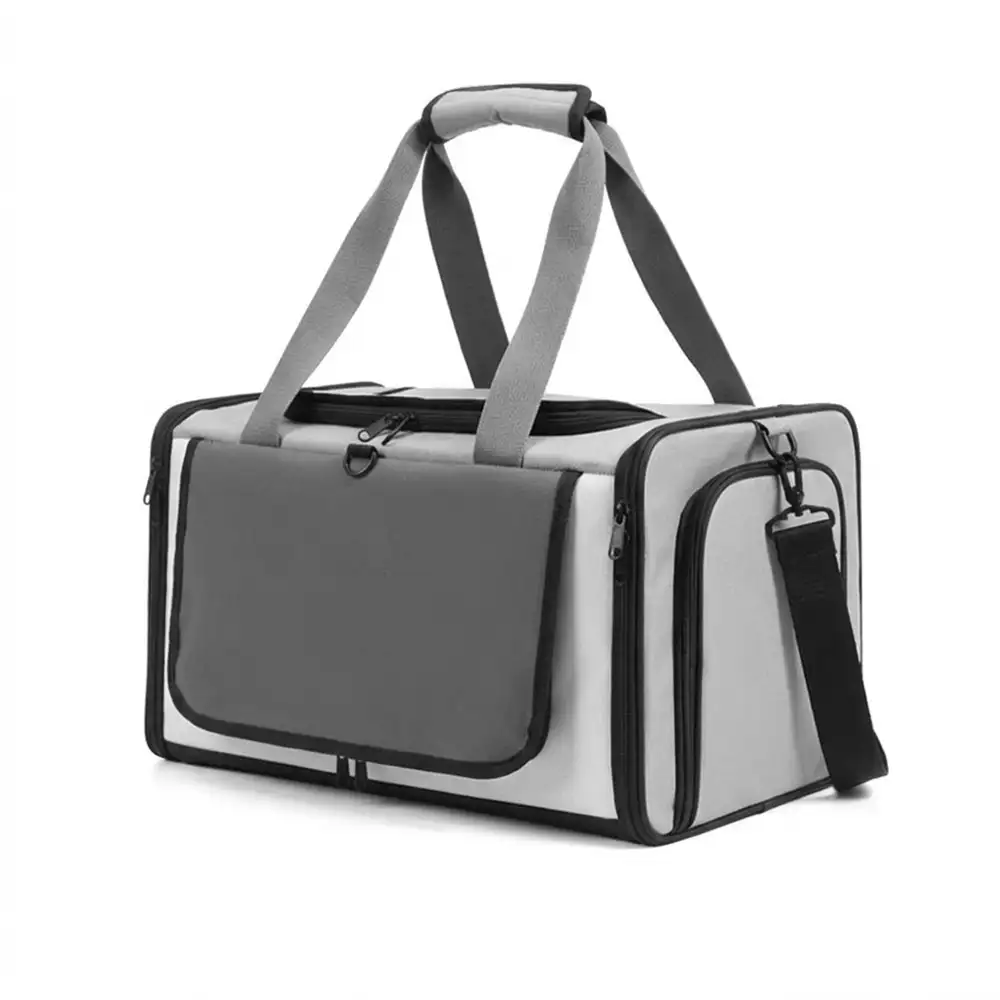 Sac de transport pour chat portable, respirant, de grande capacité et extensible Approuvé par les compagnies aériennes - Image 13