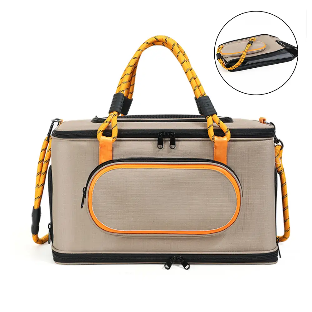 Sac transportable pour chat, respirant, pour voyages et compagnies aériennes Approuvé par les compagnies aériennes - Image 10