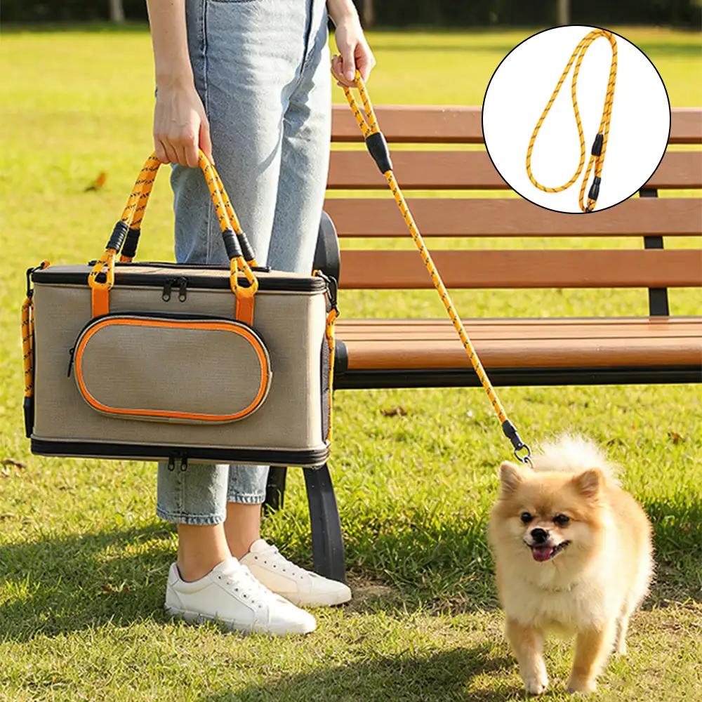 Sac transportable pour chat, respirant, pour voyages et compagnies aériennes Approuvé par les compagnies aériennes - Image 6