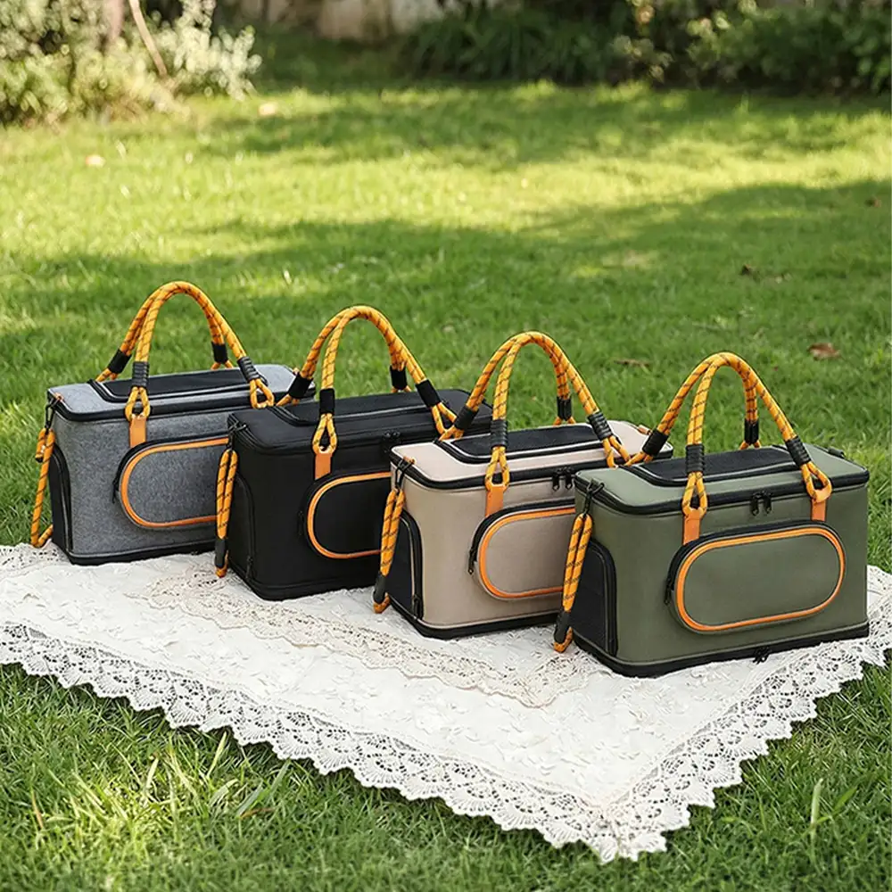 Sac transportable pour chat, respirant, pour voyages et compagnies aériennes Approuvé par les compagnies aériennes - Image 9