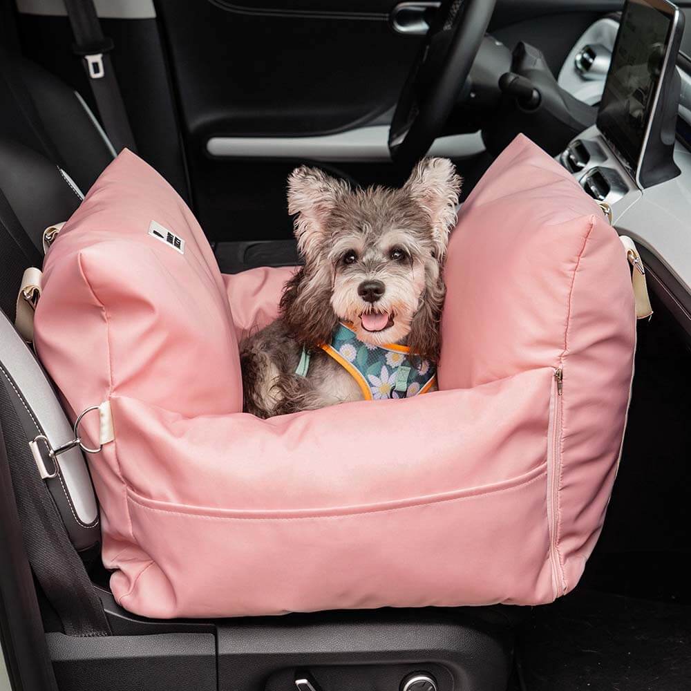 Siège auto pour chien imperméable ISOFIX avec système - Première classe - Image 37