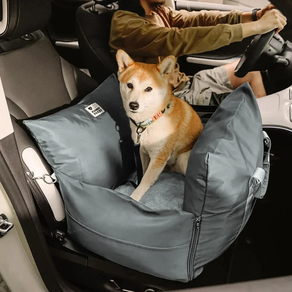 Siège auto pour chien imperméable ISOFIX avec système - Première classe - Image 8