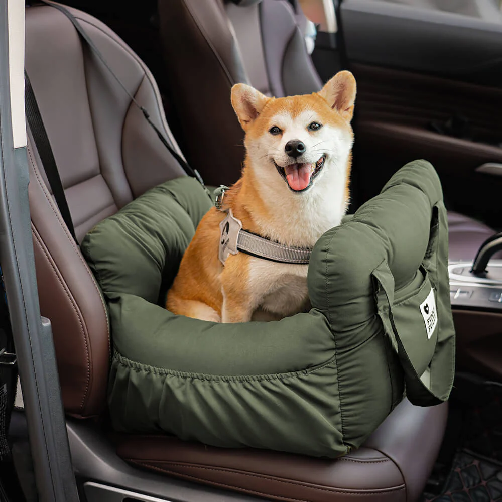 Siège de voiture pour chien ISOFIX portable avec système - Image 11