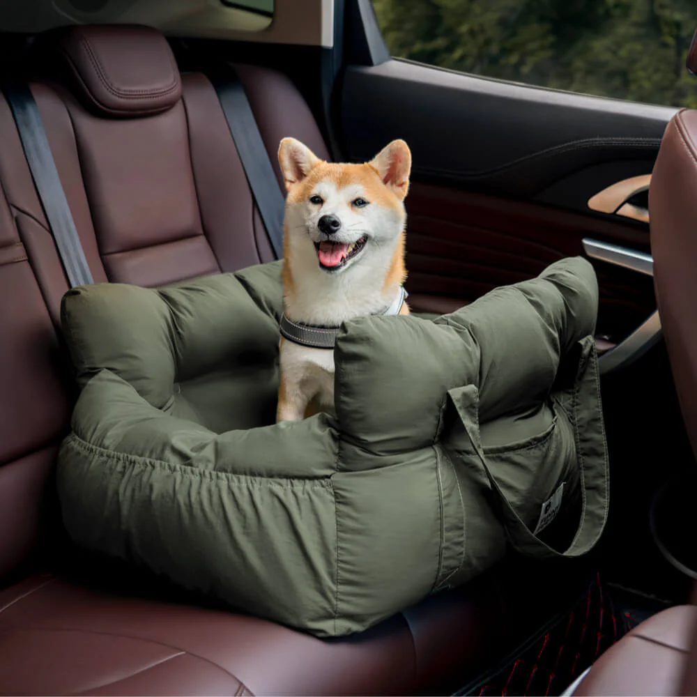 Siège de voiture pour chien ISOFIX portable avec système - Image 12