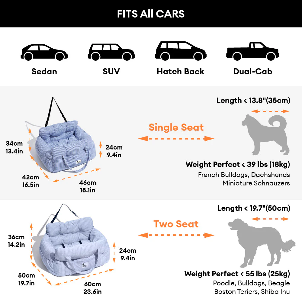 Siège de voiture pour chien ISOFIX portable avec système - Image 7