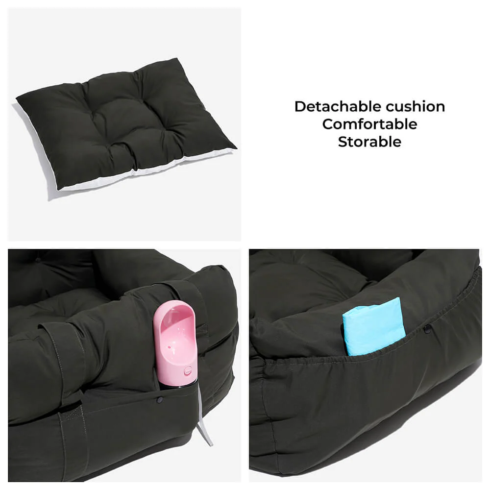 Siège de voiture pour chien ISOFIX portable avec système - Image 9