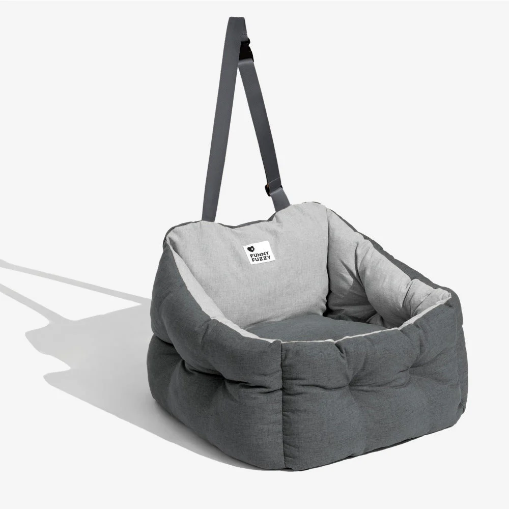 Siège auto pour chien surélevé et épaissi et imperméable avec protection pour le voyage - Image 17