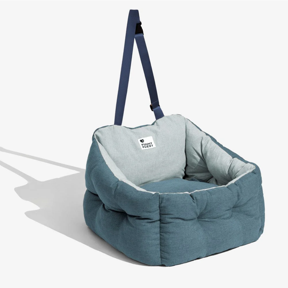 Siège auto pour chien surélevé et épaissi et imperméable avec protection pour le voyage - Image 18