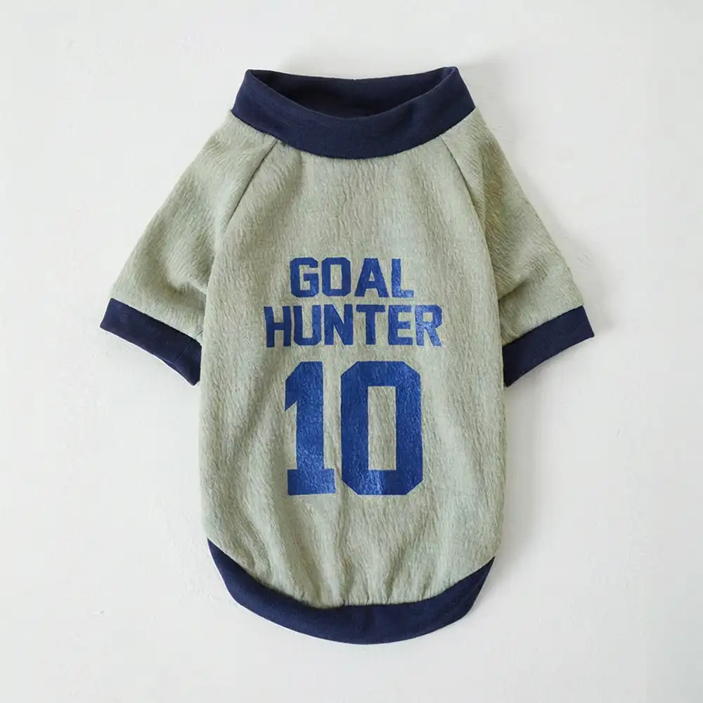 T-shirt col rond pour chiot en tissu respirant et fin - Image 5