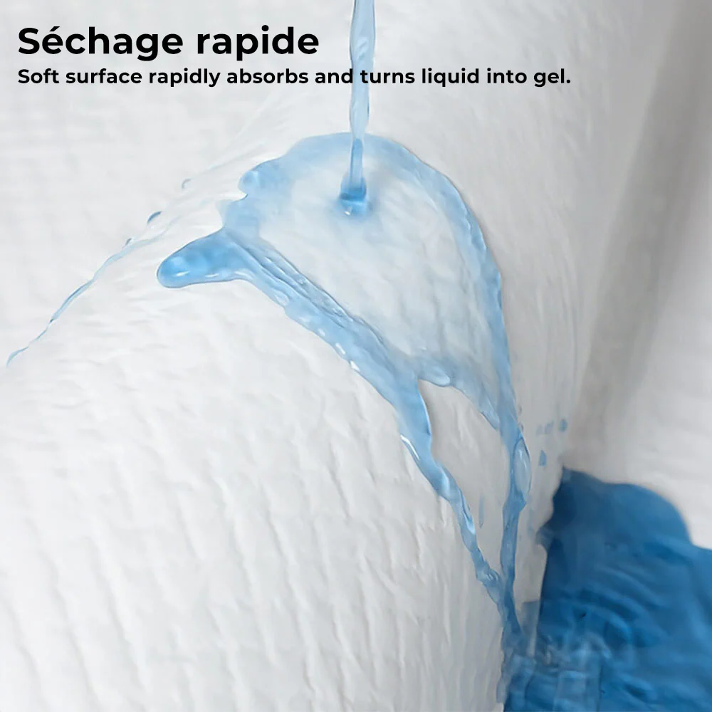 Tampons jetables absorbants pour animaux - Tapis éducatif anti-fuites - Image 2