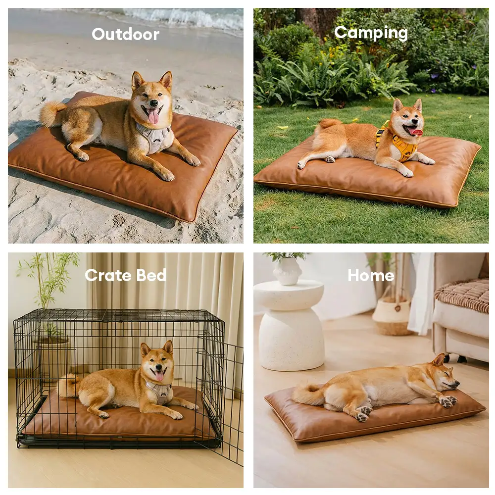 Tapis pour chien double face, imperméable, résistant aux rayures et lavable. - Image 7