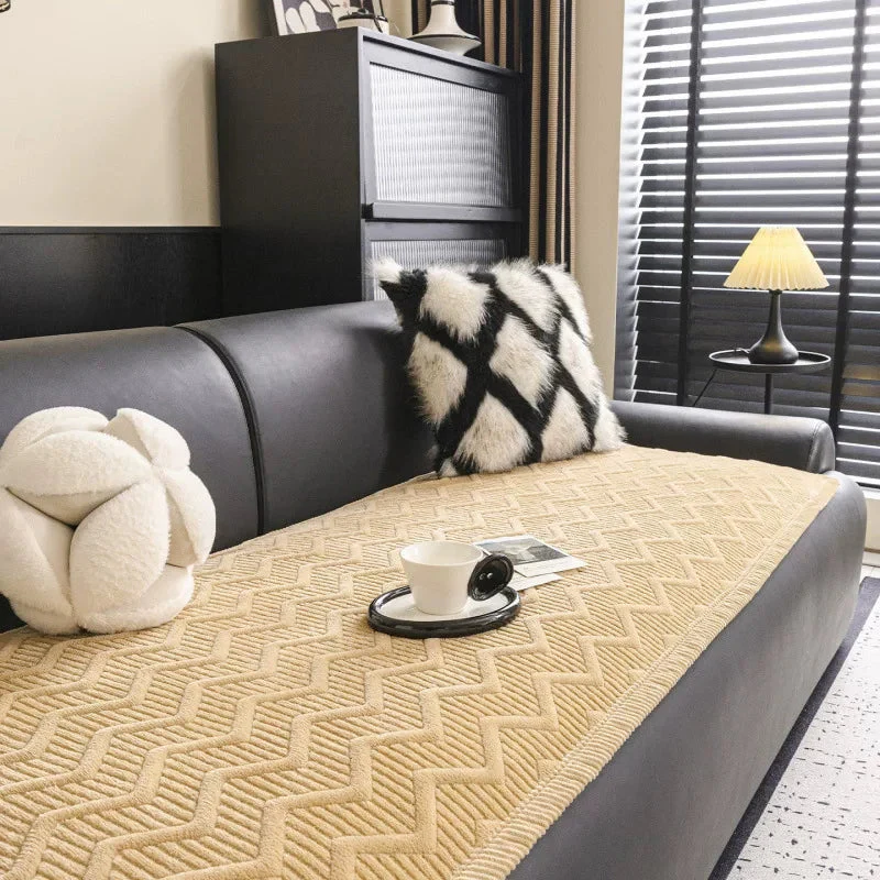 Tapis pour chien Housse de canapé en velours confortable et doux pour la peau, housse de canapé antidérapante - Image 12