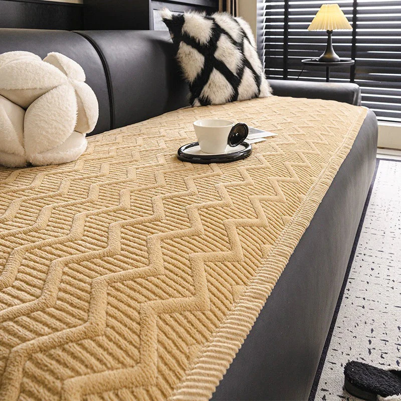Tapis pour chien Housse de canapé en velours confortable et doux pour la peau, housse de canapé antidérapante - Image 14